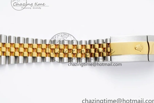 1226 Vibrant DateJust 41 SS YG Polished Bezel KING 1:1 Best Edition 904L Steel Silver Dial on Jubilee Bracelet VR 2224